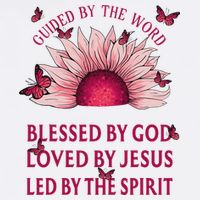 Guided By The Bible Blessed By God Sunflower Wool Snapback Cap