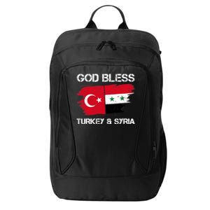 God Bless Turkey & Syria Flag Pray For Turkey Earthquake City Backpack