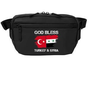 God Bless Turkey & Syria Flag Pray For Turkey Earthquake Crossbody Pack