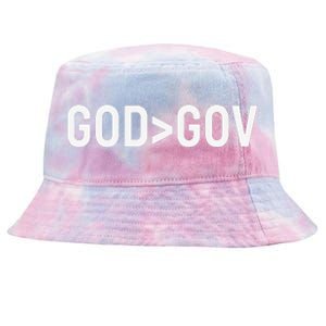 God Bigger Than Gov Tie-Dyed Bucket Hat