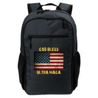 God Bless Ultra Maga United States Flag Backpack