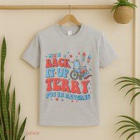 Groovy Back Up Terry Firework Fun T-Shirt