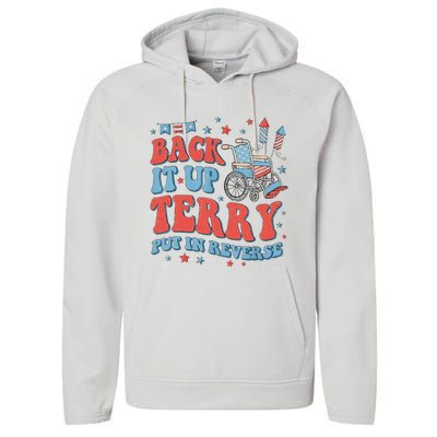 Groovy Back Up Terry Firework Fun Performance Fleece Hoodie