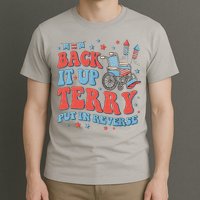 Groovy Back Up Terry Firework Fun T-Shirt