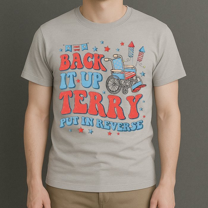 Groovy Back Up Terry Firework Fun T-Shirt