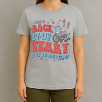 Groovy Back Up Terry Firework Fun T-Shirt