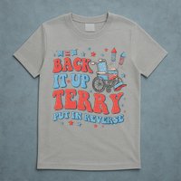 Groovy Back Up Terry Firework Fun T-Shirt