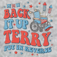 Groovy Back Up Terry Firework Fun T-Shirt