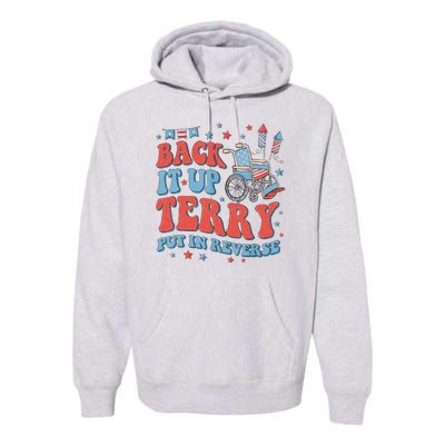 Groovy Back Up Terry Firework Fun Premium Hoodie