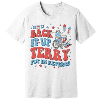 Groovy Back Up Terry Firework Fun Premium T-Shirt