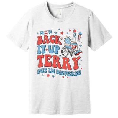 Groovy Back Up Terry Firework Fun Premium T-Shirt