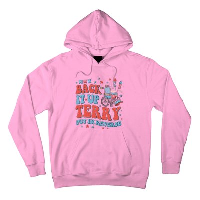 Groovy Back Up Terry Firework Fun Hoodie