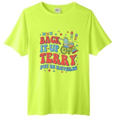 Groovy Back Up Terry Firework Fun Tall Fusion ChromaSoft Performance T-Shirt