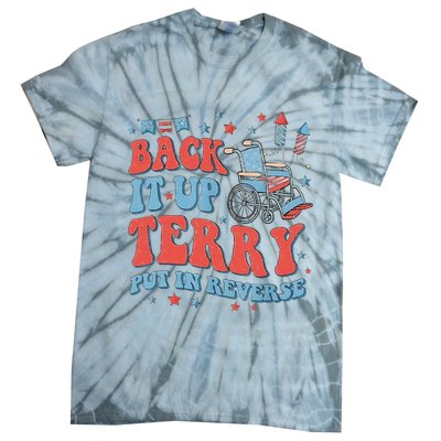 Groovy Back Up Terry Firework Fun Tie-Dye T-Shirt