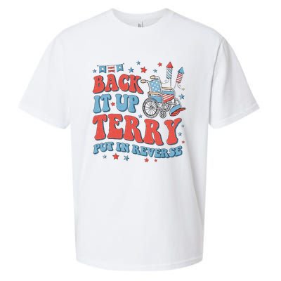 Groovy Back Up Terry Firework Fun Sueded Cloud Jersey T-Shirt