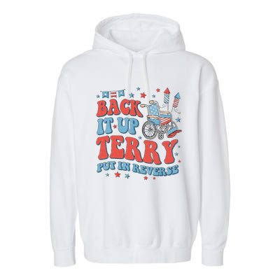 Groovy Back Up Terry Firework Fun Garment-Dyed Fleece Hoodie