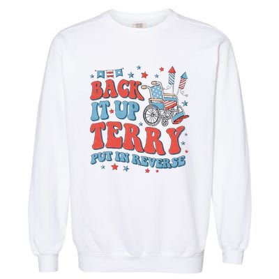 Groovy Back Up Terry Firework Fun Garment-Dyed Sweatshirt