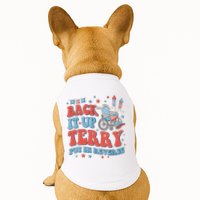 Groovy Back Up Terry Firework Fun Doggie Tank