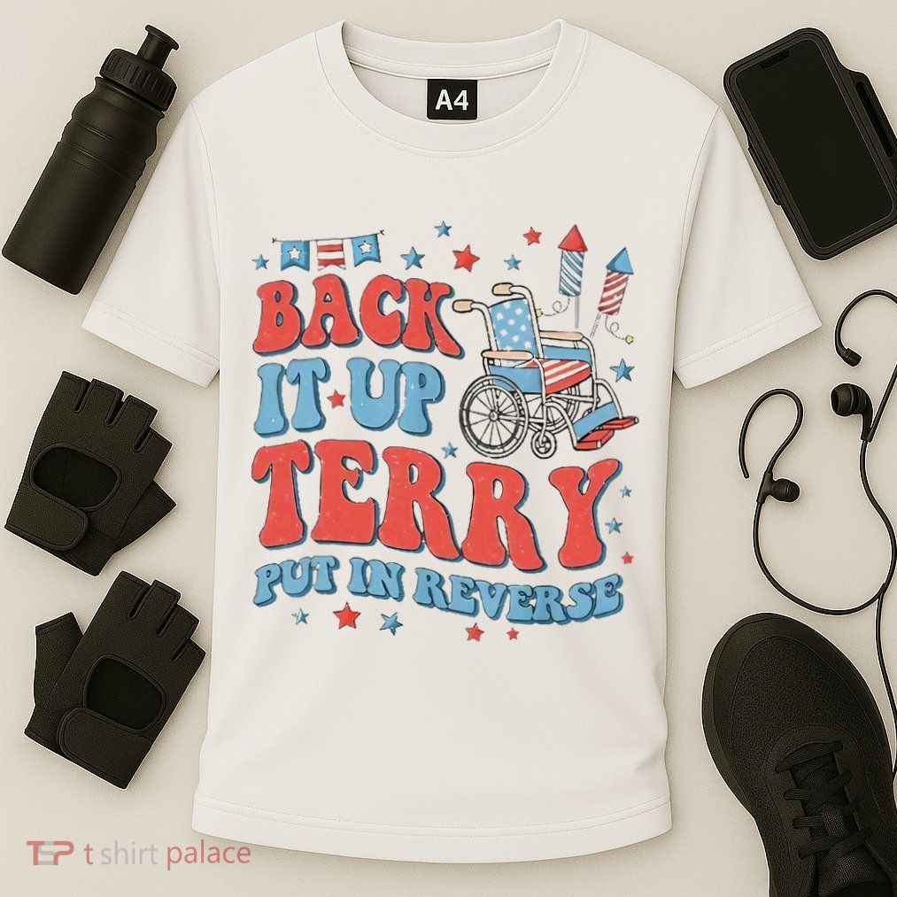 Groovy Back Up Terry Firework Fun Performance Shirt