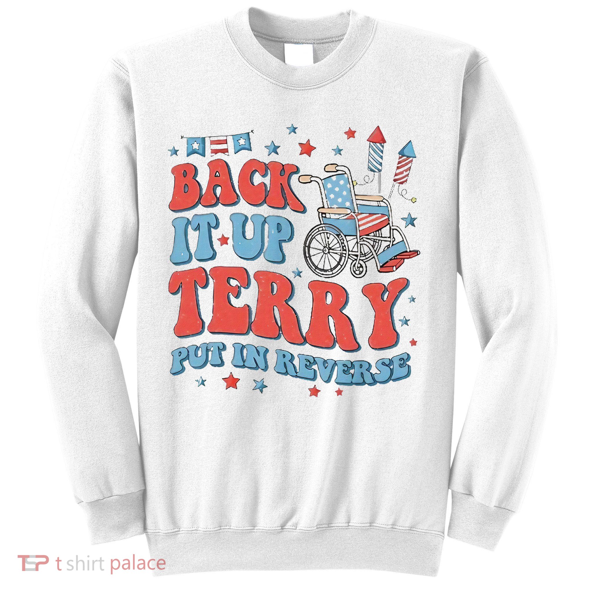 Groovy Back Up Terry Firework Fun Sweatshirt