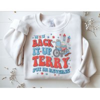 Groovy Back Up Terry Firework Fun Sweatshirt