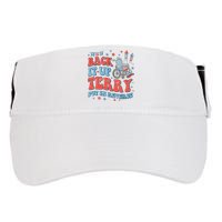 Groovy Back Up Terry Firework Fun Adult Drive Performance Visor