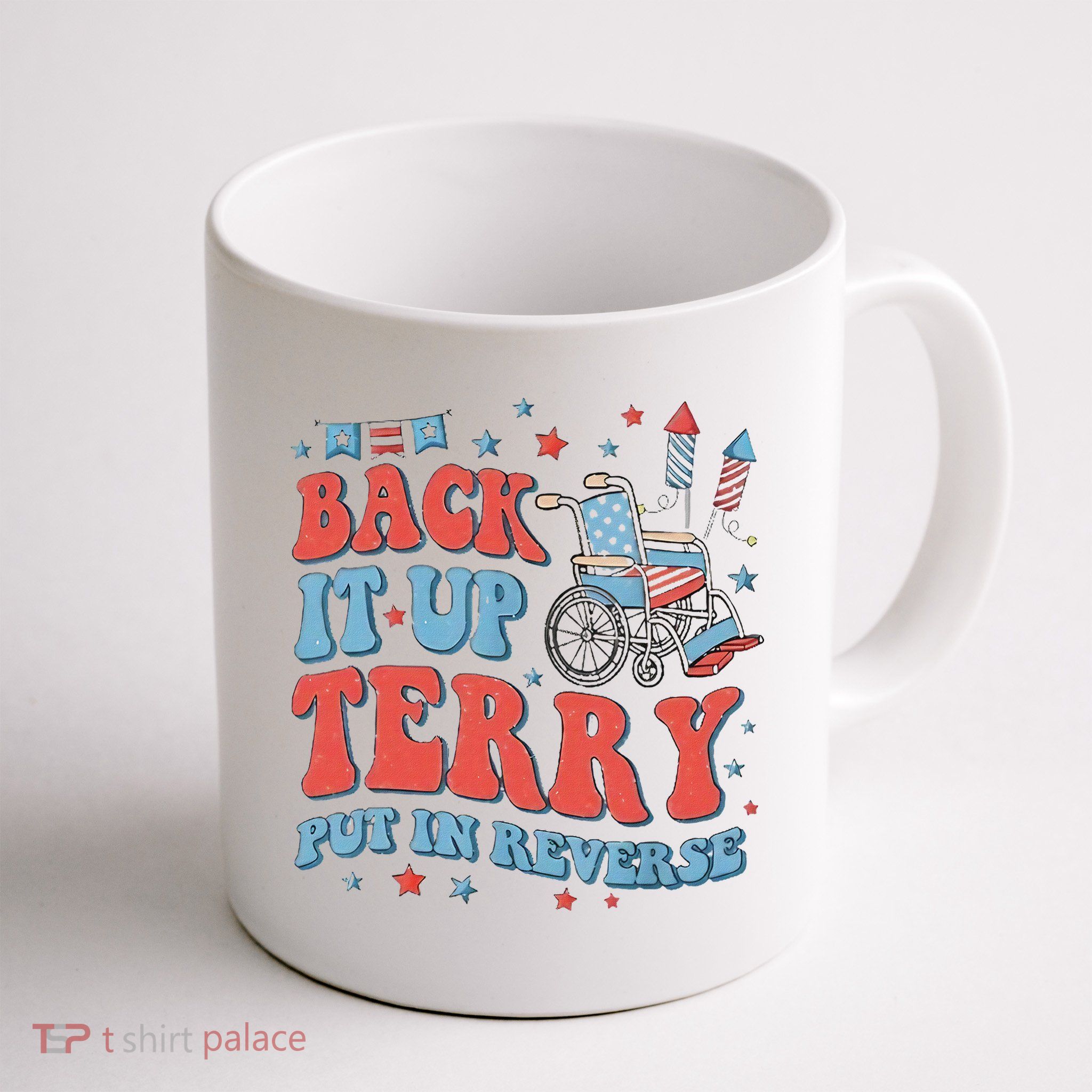 Groovy Back Up Terry Firework Fun Mug