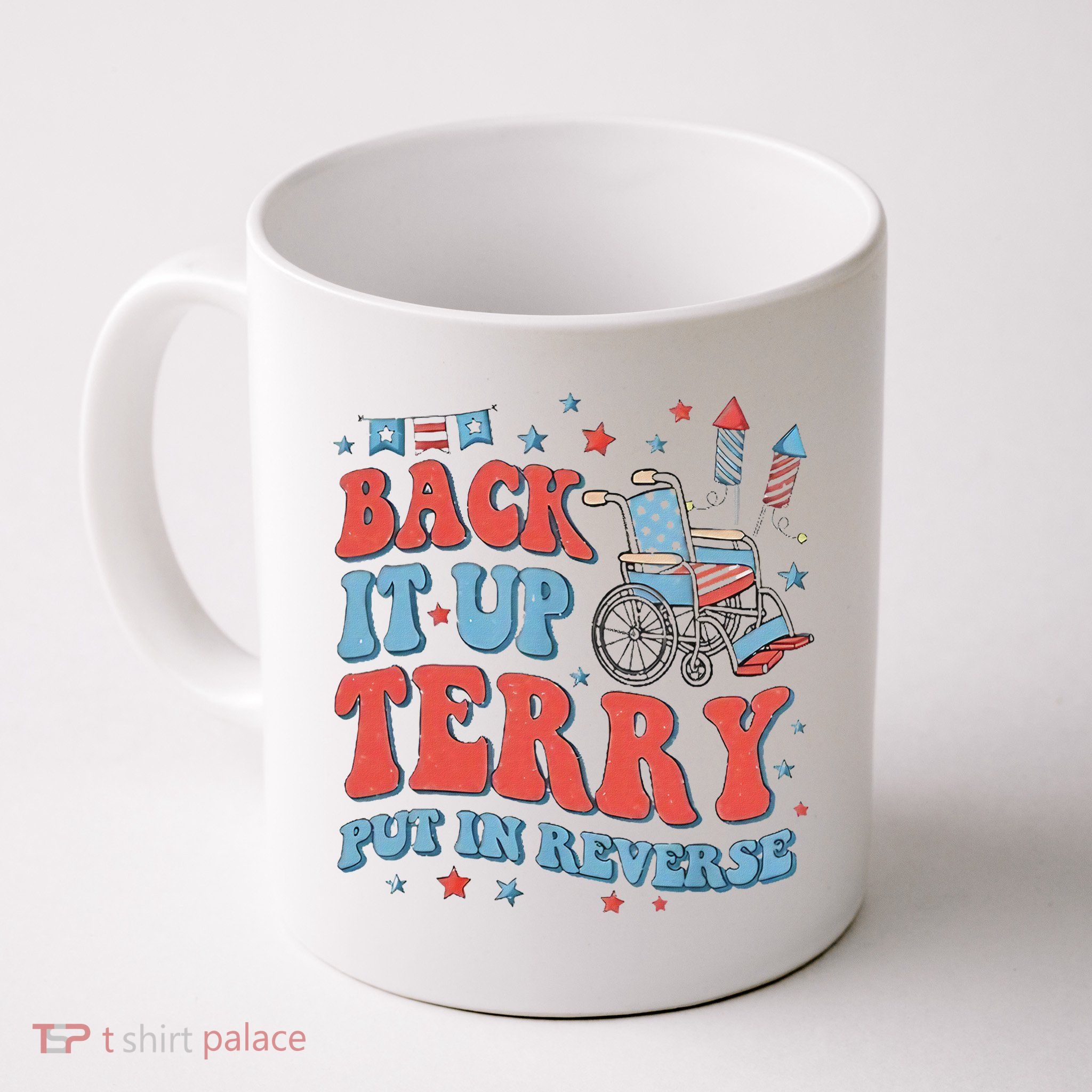 Groovy Back Up Terry Firework Fun Mug