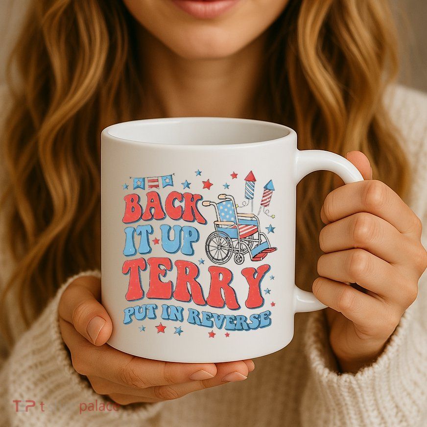 Groovy Back Up Terry Firework Fun Mug