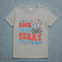 Groovy Back Up Terry Firework Fun T-Shirt