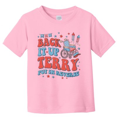 Groovy Back Up Terry Firework Fun Toddler T-Shirt