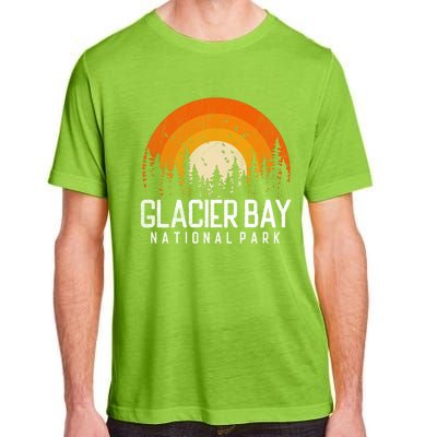 Glacier Bay Us National Park Alaska Vintage Retro 80s Gift Adult ChromaSoft Performance T-Shirt