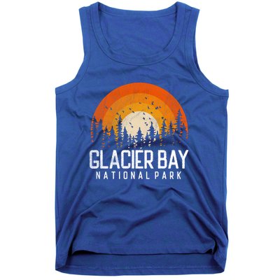 Glacier Bay Us National Park Alaska Vintage Retro 80s Gift Tank Top