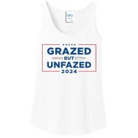 Grazed But Unfazed Presidential Race 2024 Ladies Essential Tank