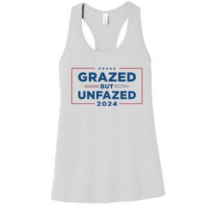 Grazed But Unfazed Presidential Race 2024 Women's Racerback Tank