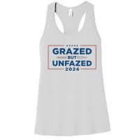 Grazed But Unfazed Presidential Race 2024 Women's Racerback Tank