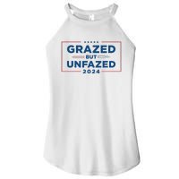 Grazed But Unfazed Presidential Race 2024 Women's Perfect Tri Rocker Tank