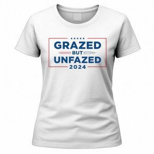 Grazed But Unfazed Presidential Race 2024 Women's T-Shirt