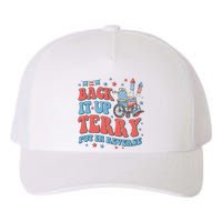 Groovy Back Up Terry Put It In Reverse Firework 4th Of July Yupoong Adult 5-Panel Trucker Hat