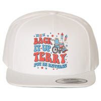 Groovy Back Up Terry Put It In Reverse Firework 4th Of July Wool Snapback Cap