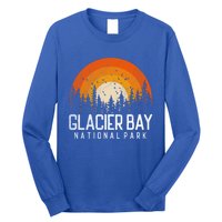 Glacier Bay Us National Park Alaska Vintage Retro 80s Gift Long Sleeve Shirt