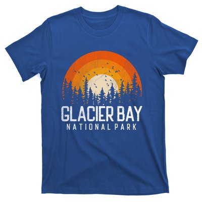 Glacier Bay Us National Park Alaska Vintage Retro 80s Gift T-Shirt