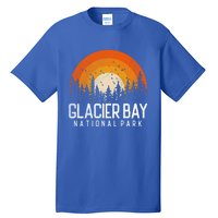 Glacier Bay Us National Park Alaska Vintage Retro 80s Gift Tall T-Shirt