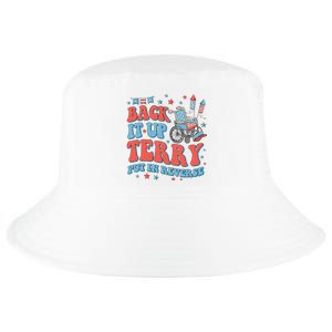 Groovy Back Up Terry Put It In Reverse Firework 4th Of July Cool Comfort Performance Bucket Hat