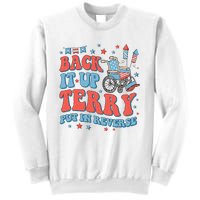 Groovy Back Up Terry Put It In Reverse Firework 4th Of July Sweatshirt