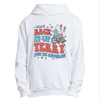 Groovy Back Up Terry Put It In Reverse Firework 4th Of July Urban Pullover Hoodie