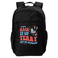 Groovy Back Up Terry Put It In Reverse Firework 4th Of July Backpack