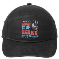 Groovy Back Up Terry Put It In Reverse Firework 4th Of July 7-Panel Snapback Hat