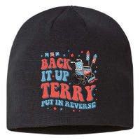 Groovy Back Up Terry Put It In Reverse Firework 4th Of July Sustainable Beanie