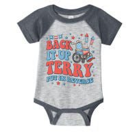 Groovy Back Up Terry Put It In Reverse Firework 4th Of July Infant Baby Jersey Bodysuit